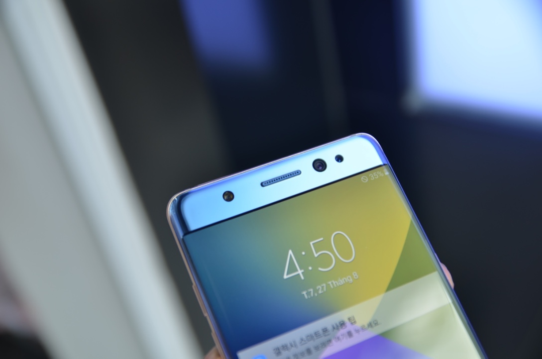 [Samsung]                       Galaxy Note 7 xanh Coral về Việt Nam, giá 22 triệu đồng                                     743