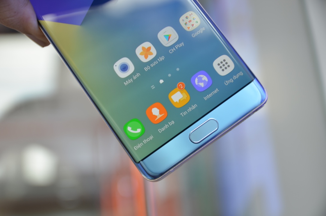 [Samsung]                       Galaxy Note 7 xanh Coral về Việt Nam, giá 22 triệu đồng                                     745
